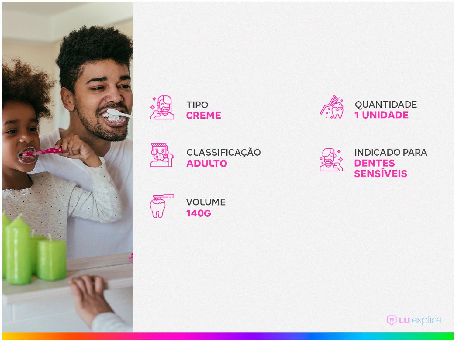 Creme Dental para  Dentes Sensíveis Colgate Pro-Alívio Imediato Xtreme Sensitive 140g