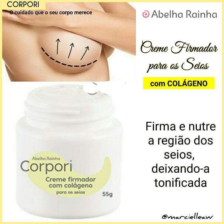 Creme Firmador Para Os Seios Com Colágeno Abelha Rainha 55g - Firmador ...