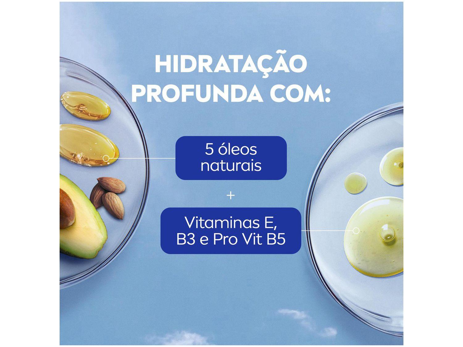 Creme Hidratante Corporal para Peles Secas Nivea Beleza Radiante Cuidado Intenso 400ml