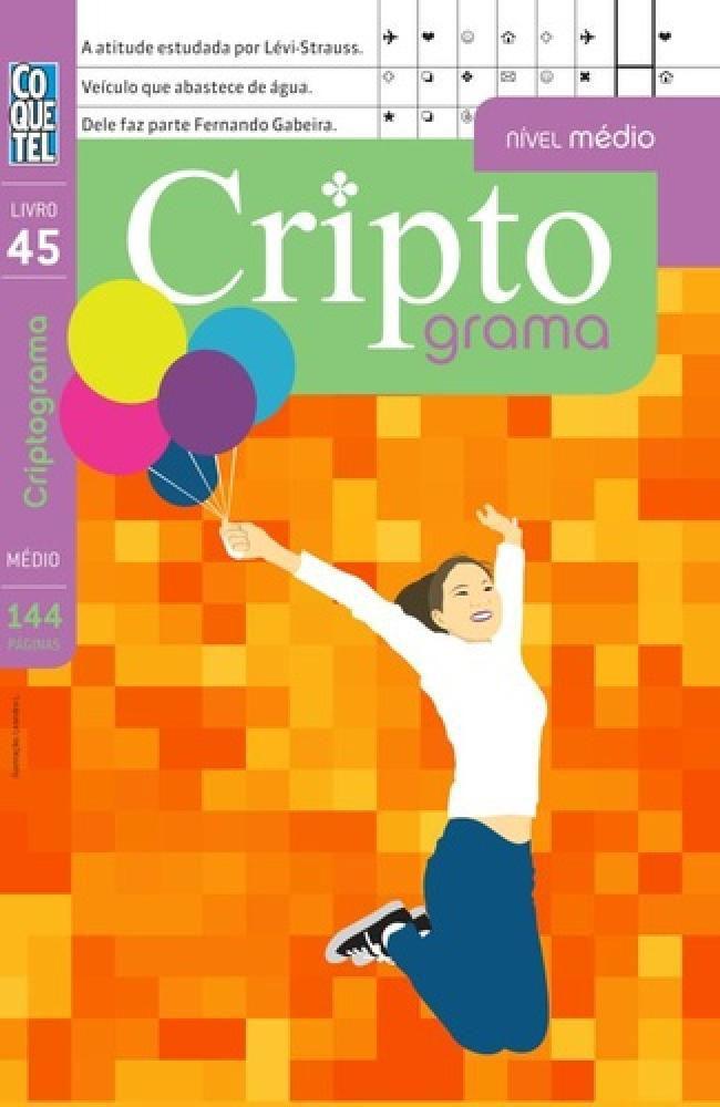 Criptograma - Nivel Medio - Vol 45 - Edicao Atualizada - Coquetel - Contos  e Crônicas - Magazine Luiza