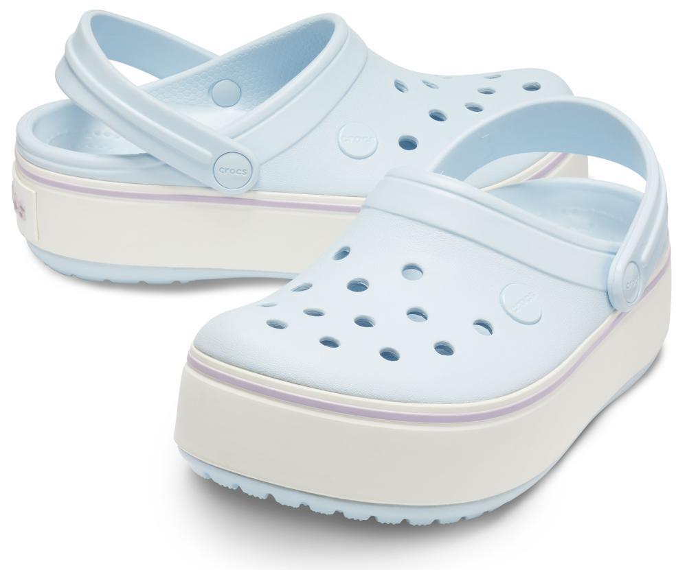 lavender crocband clog
