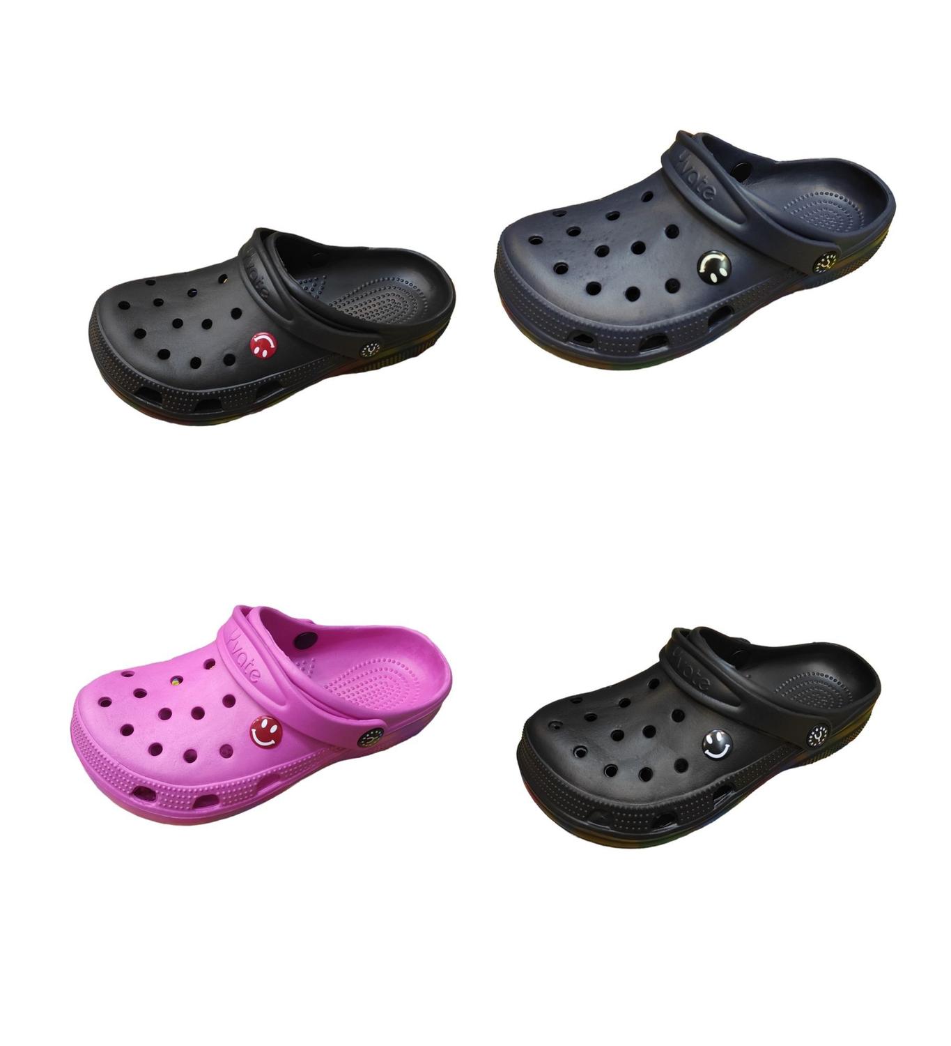 Crocs Babuche Adulto Juvenil Masculino Feminino EVA Com Alça Preto Marinho  Rosa Yvate Confortável - Babuche / Clog Infantil - Magazine Luiza