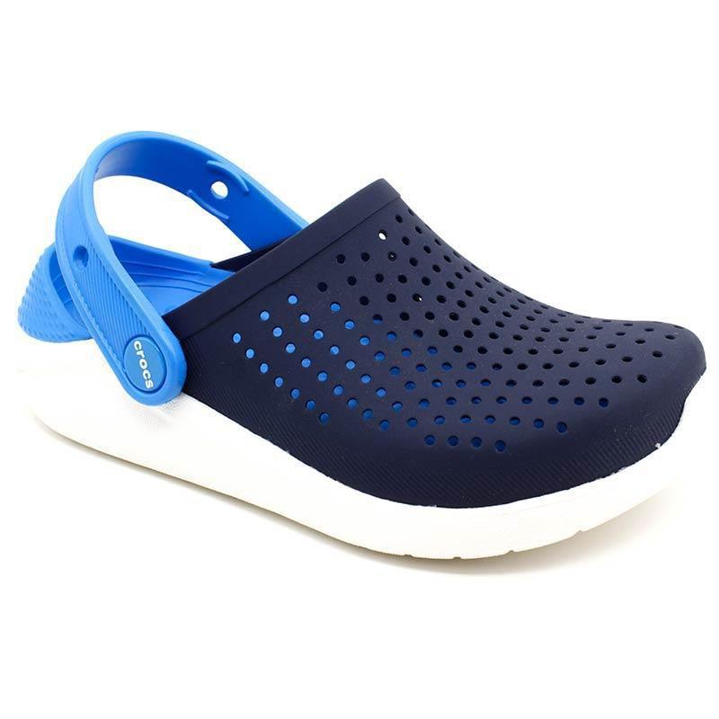 crocs azul marinho infantil