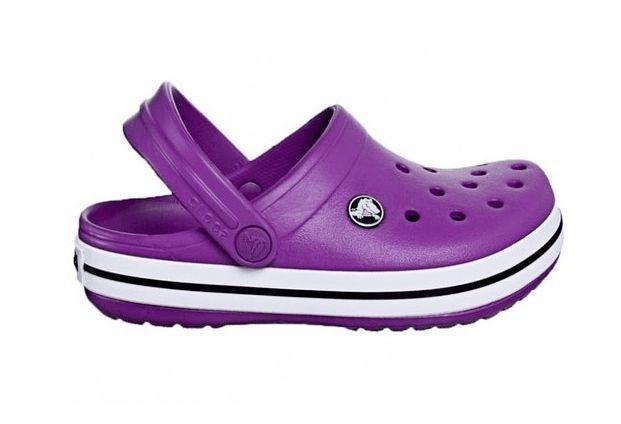 crocs infantil roxo