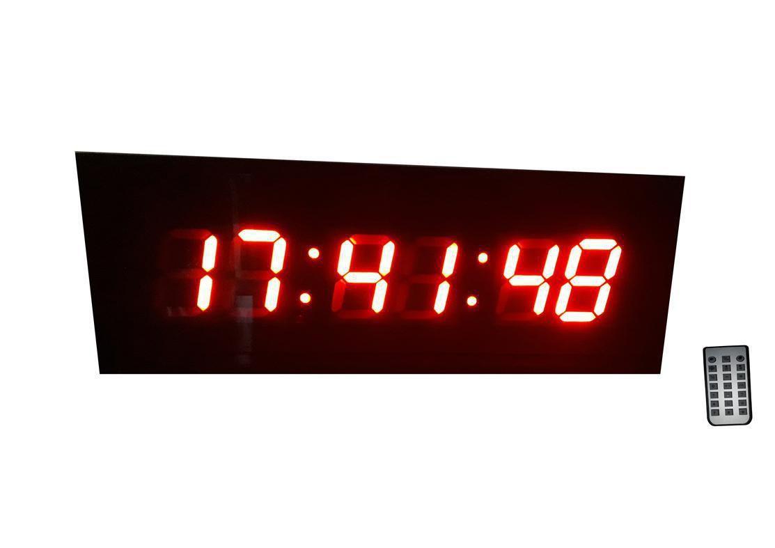 Cronometro Parede Led Digital Grande Painel Relogio 50 Cm Raffs Cronometro Magazine Luiza