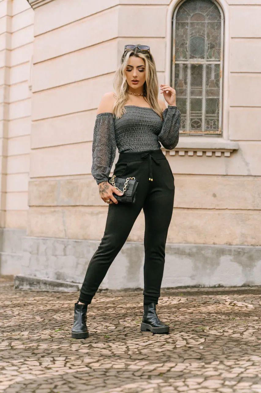 cropped ciganinha ombro a ombro manga longa