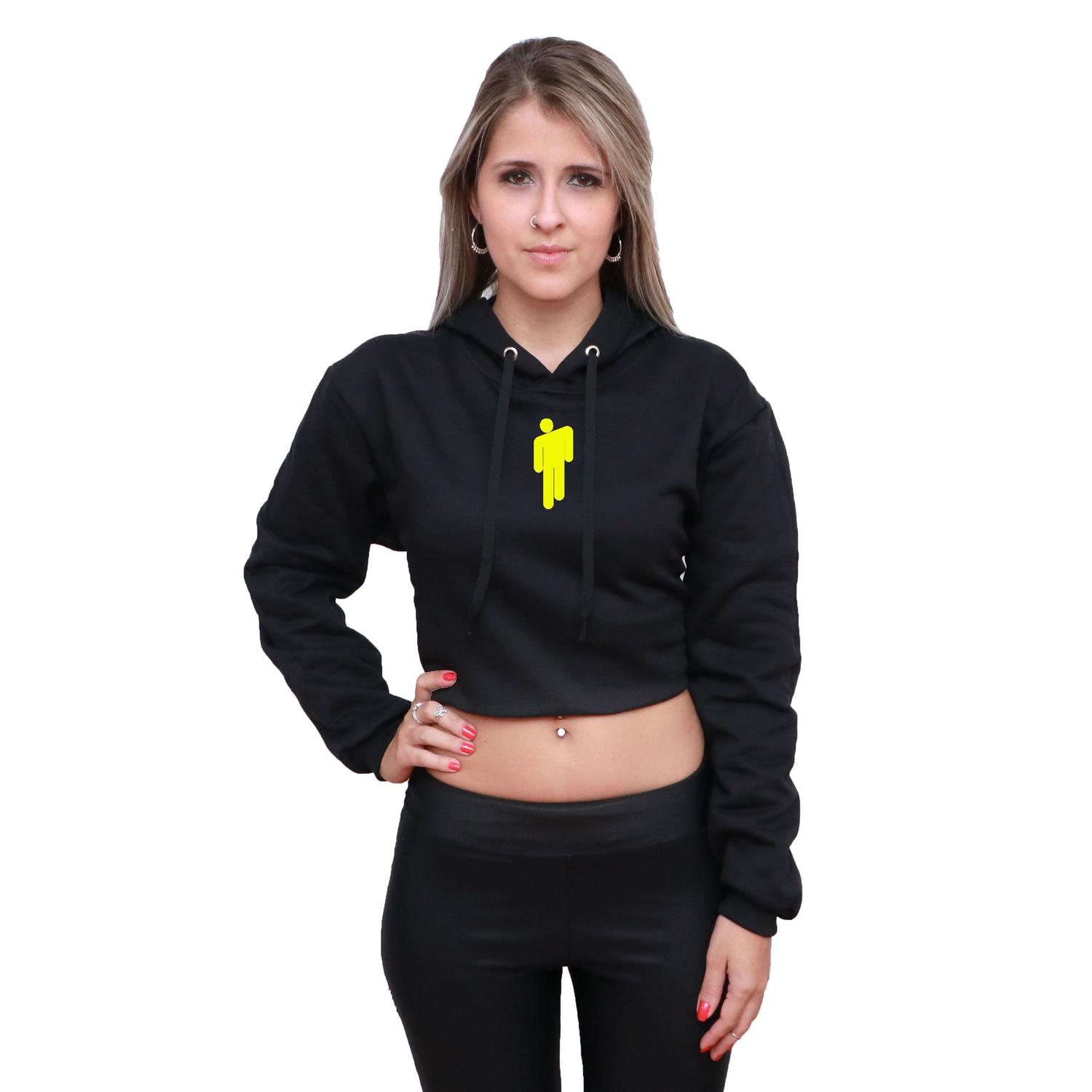 moletom da billie eilish preto