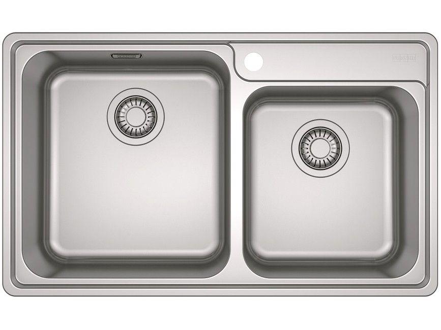 Cuba para Cozinha de Sobrepor Franke Inox Dupla