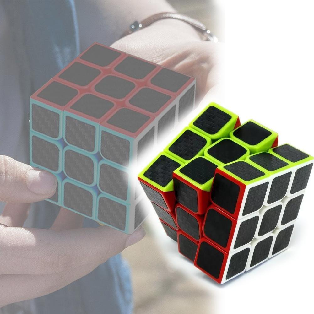 Cubo Magico 3x3x3 Profissional Speed Cube 6 Lados 6 Cores - Folia - Cubo  Mágico - Magazine Luiza