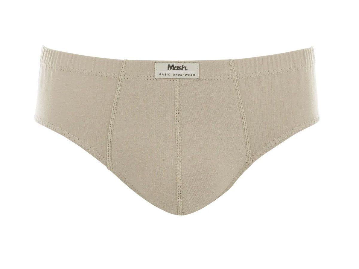 Cueca Slip 100% Algodão Mash Tamanho Esp Xgg Xxgg 074.59