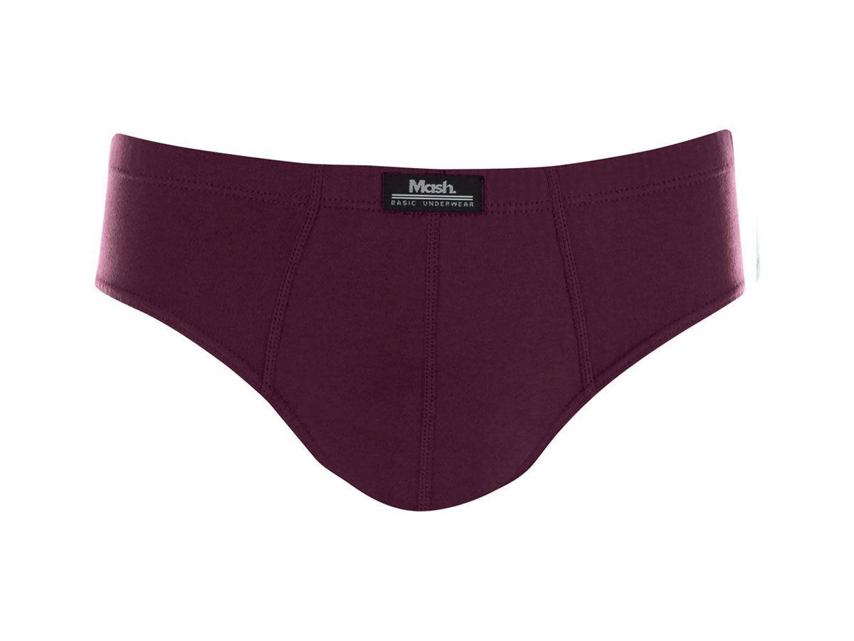 Cueca Slip 100% Algodão Mash Tamanho Esp Xgg Xxgg 074.59