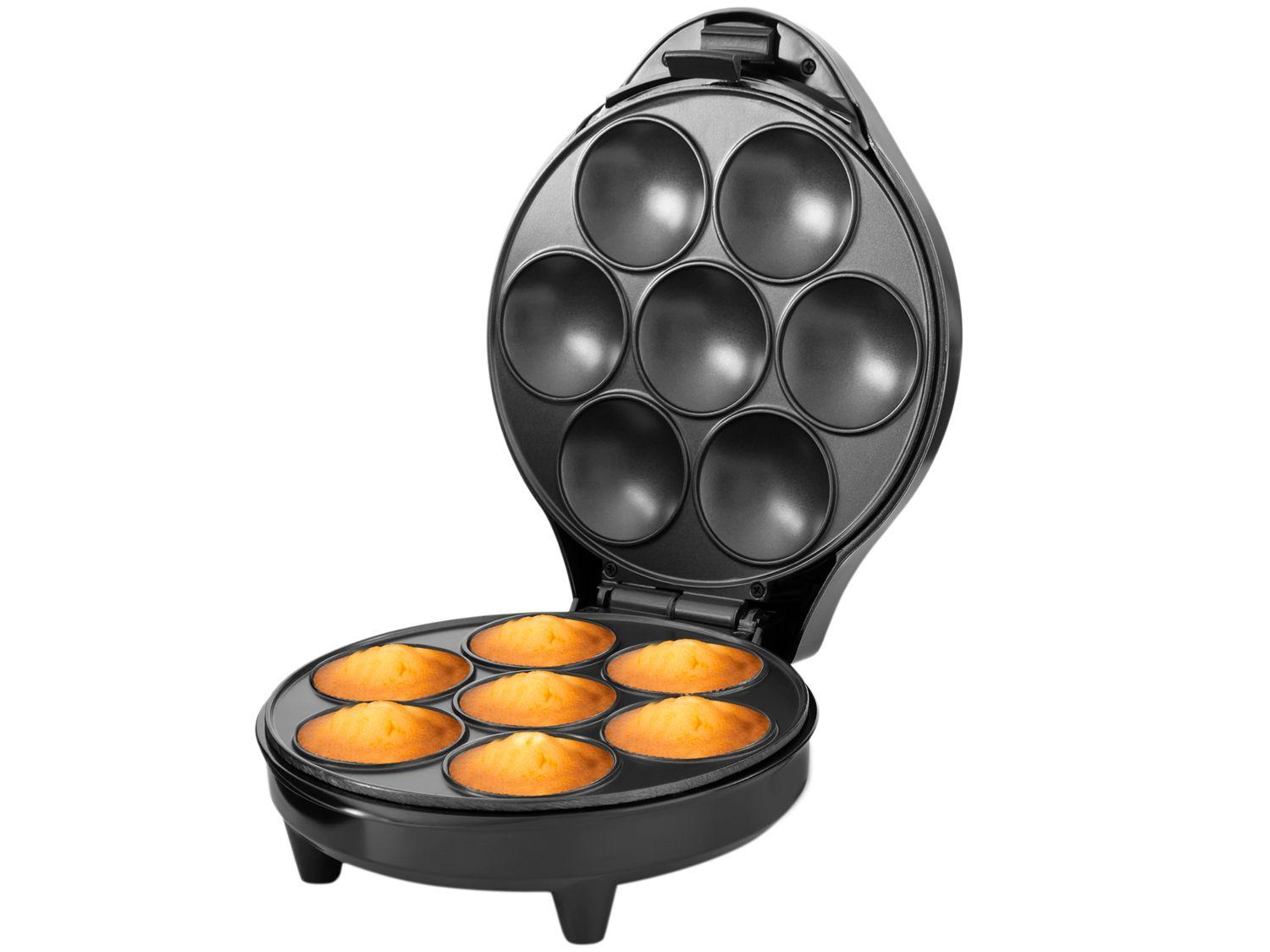 Cupcake Maker 3, 7 Cupcakes, Preto, 110V, Britânia