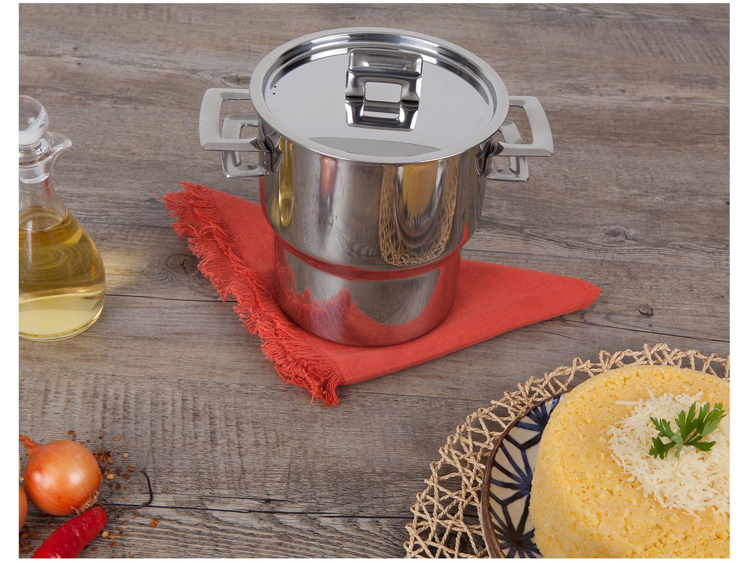 Cuscuzeira Inox Tramontina Brava