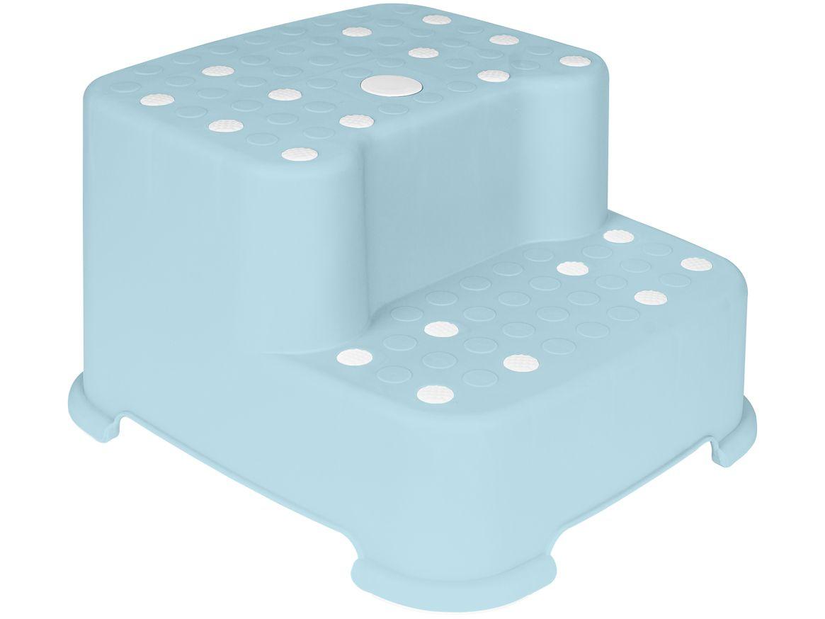 Degrau Infantil Antiderrapante Azul Buba 