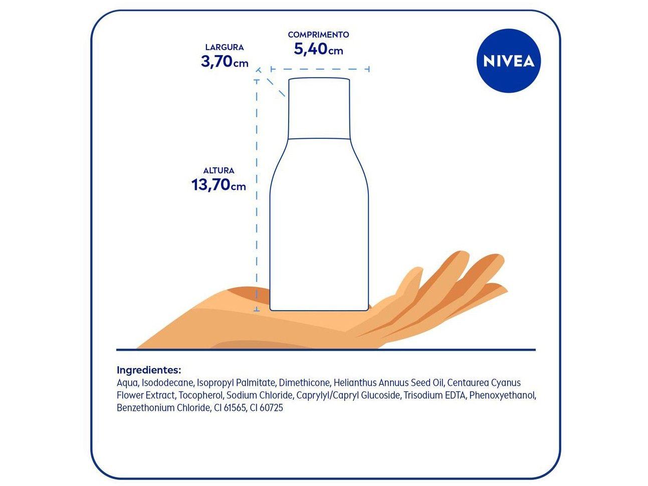 Demaquilante Facial Bifásico Nivea Alta Performace 125ml
