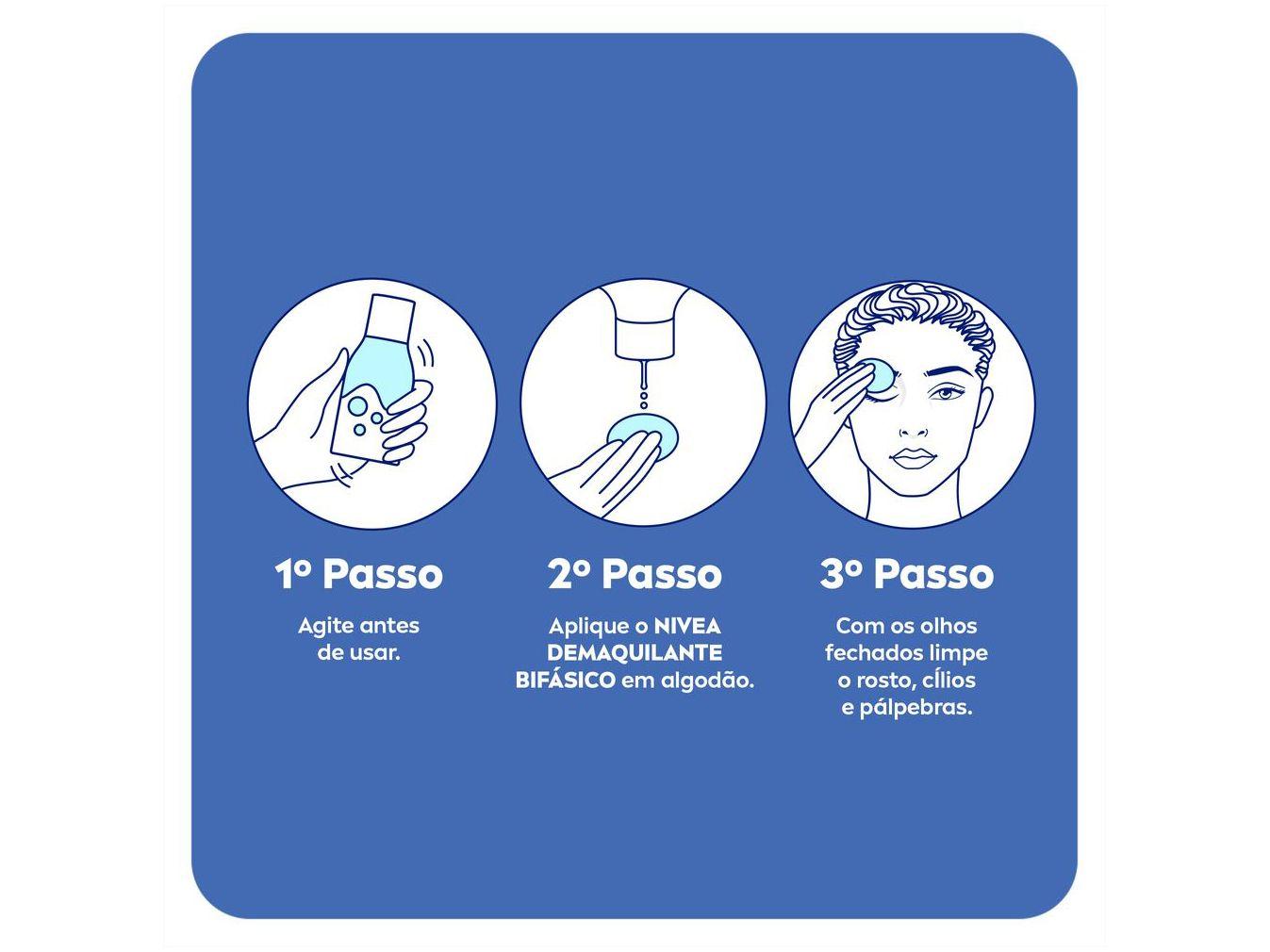 Demaquilante Facial Bifásico Nivea Alta Performace 125ml