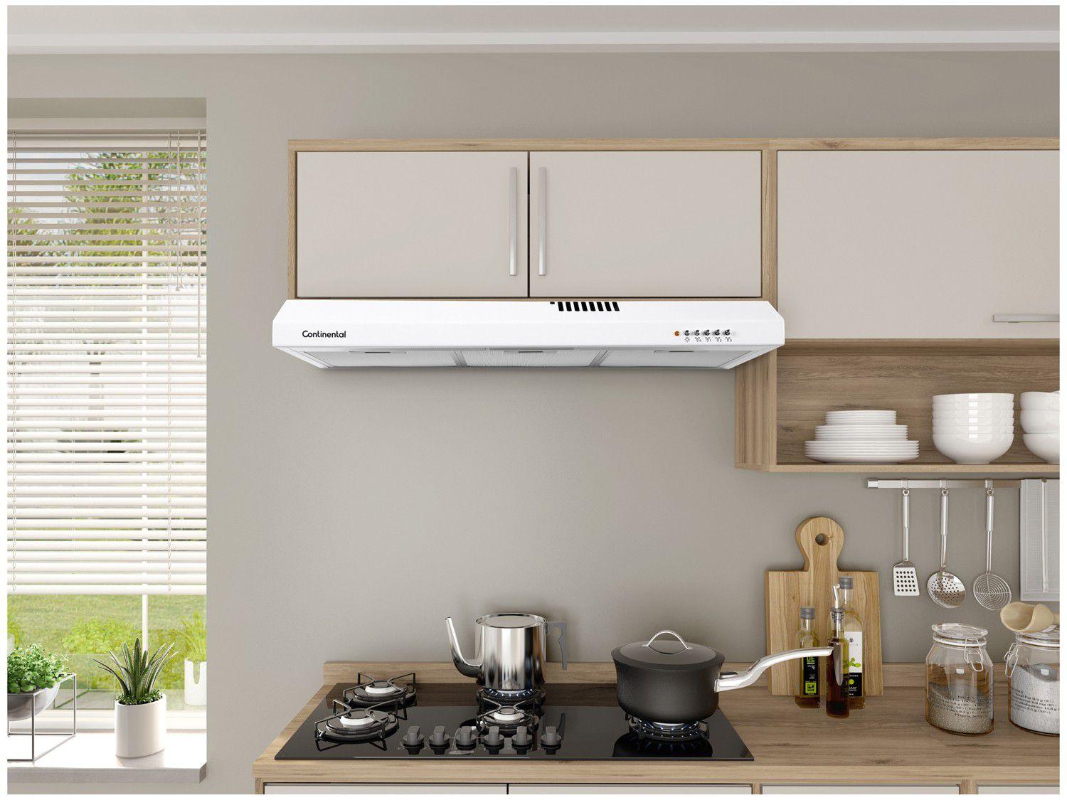 Depurador de Ar Continental 80cm 5 Bocas - 3 Velocidades DC80B