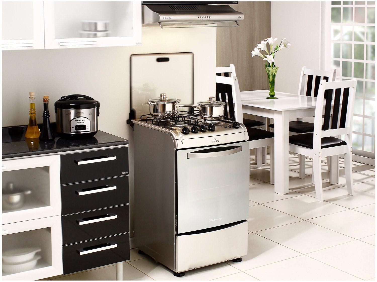 Depurador de Ar Inox Electrolux 60cm 4 Bocas DE60X