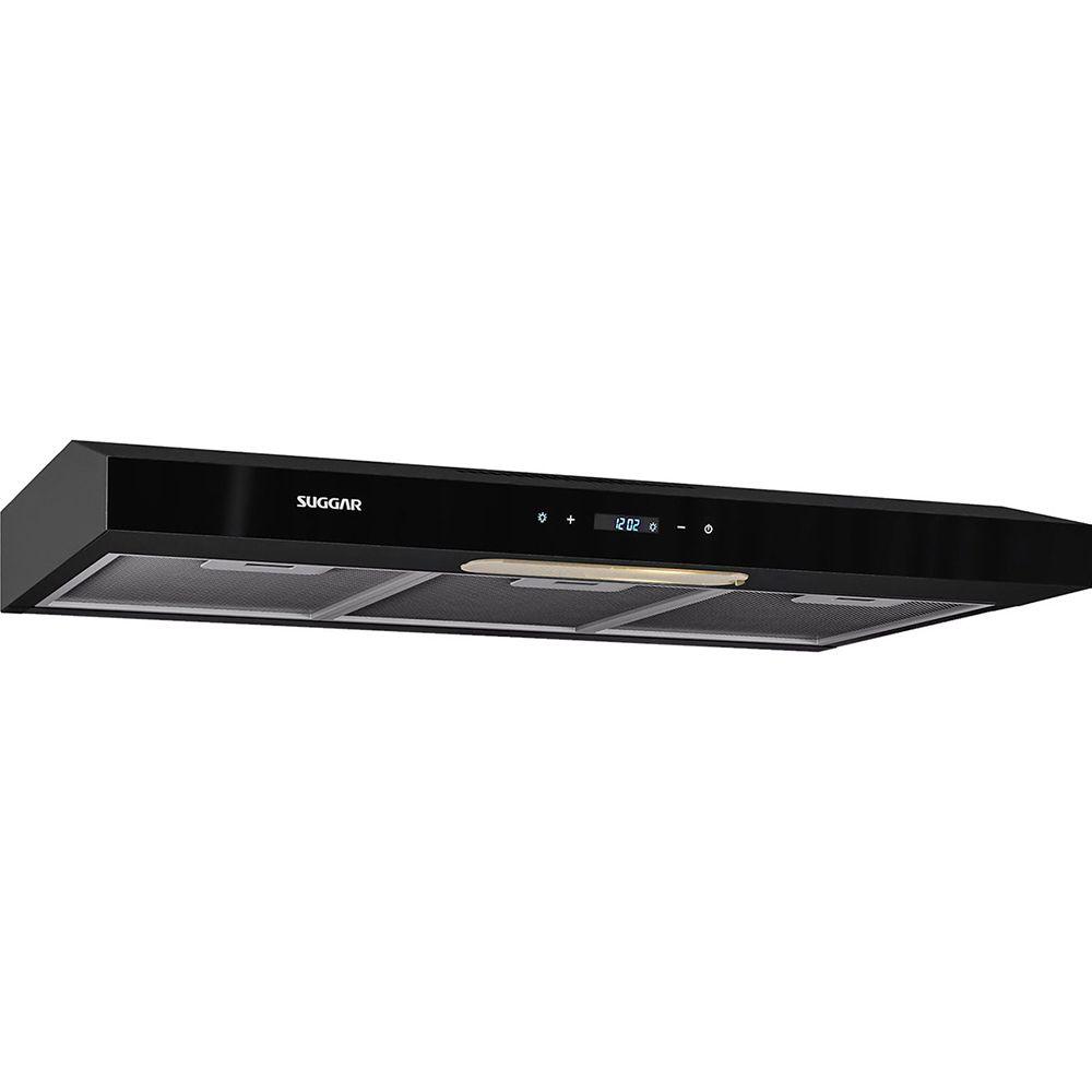 Depurador E Exaustor Slim Touch 80cm Preto DTH81PT Suggar Depurador E Exaustor Slim Touch 80cm Preto DTH81PT Suggar