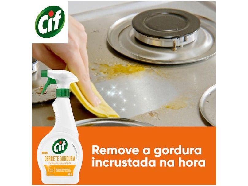 Desengordurante Especialista Cif Derrete Gordura 500ml
