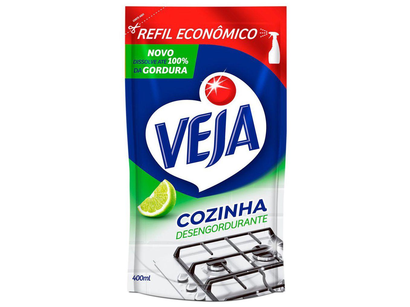 Desengordurante Veja Cozinha Sachê Cremoso