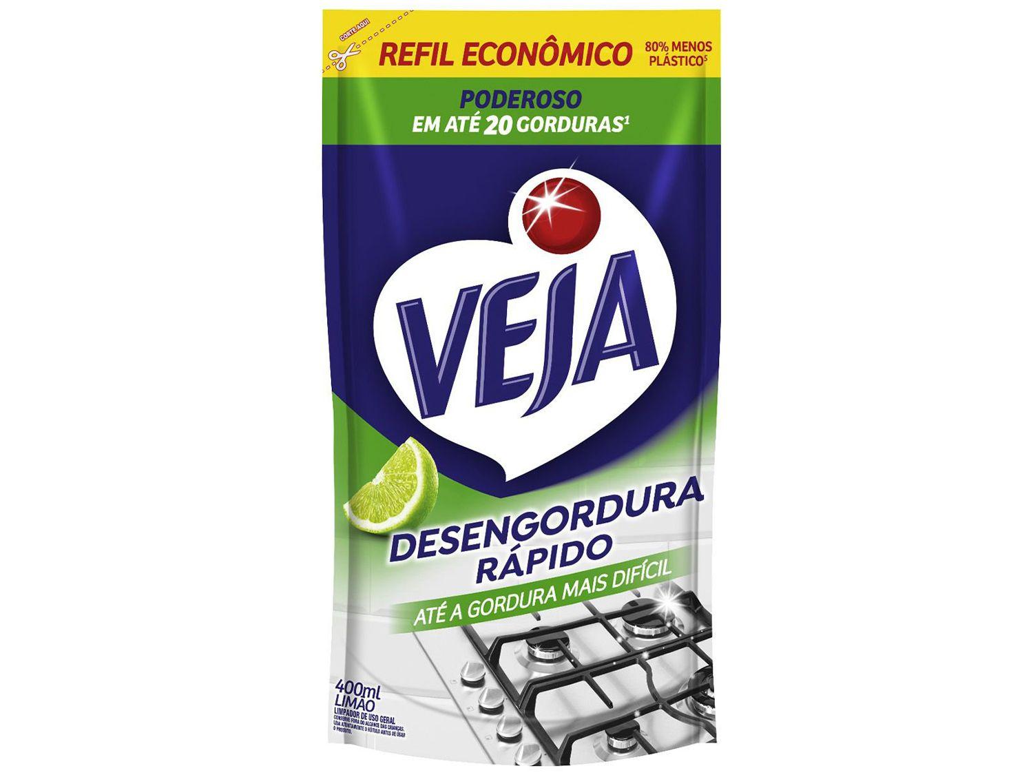 Desengordurante Veja Cozinha Sachê Cremoso