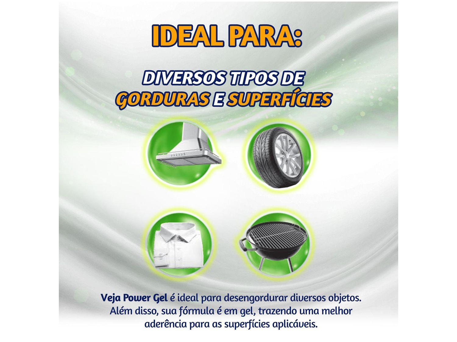 Desengordurante Veja Power Gel