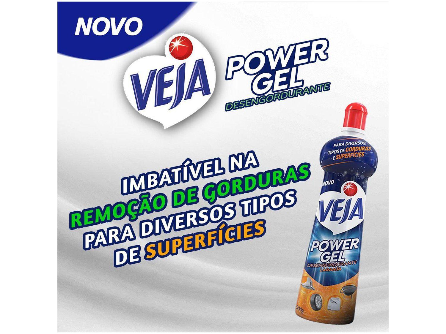 Desengordurante Veja Power Gel