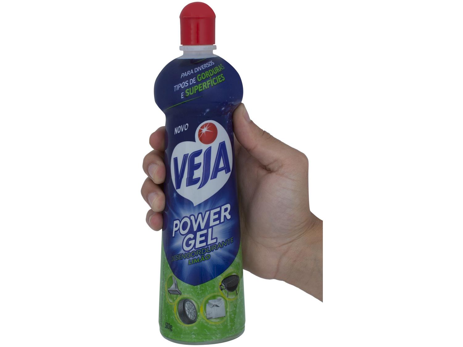 Desengordurante Veja Power Gel Limão