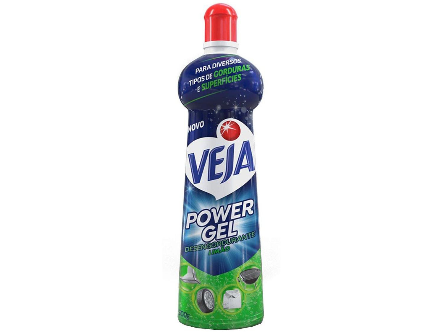 Desengordurante Veja Power Gel Limão