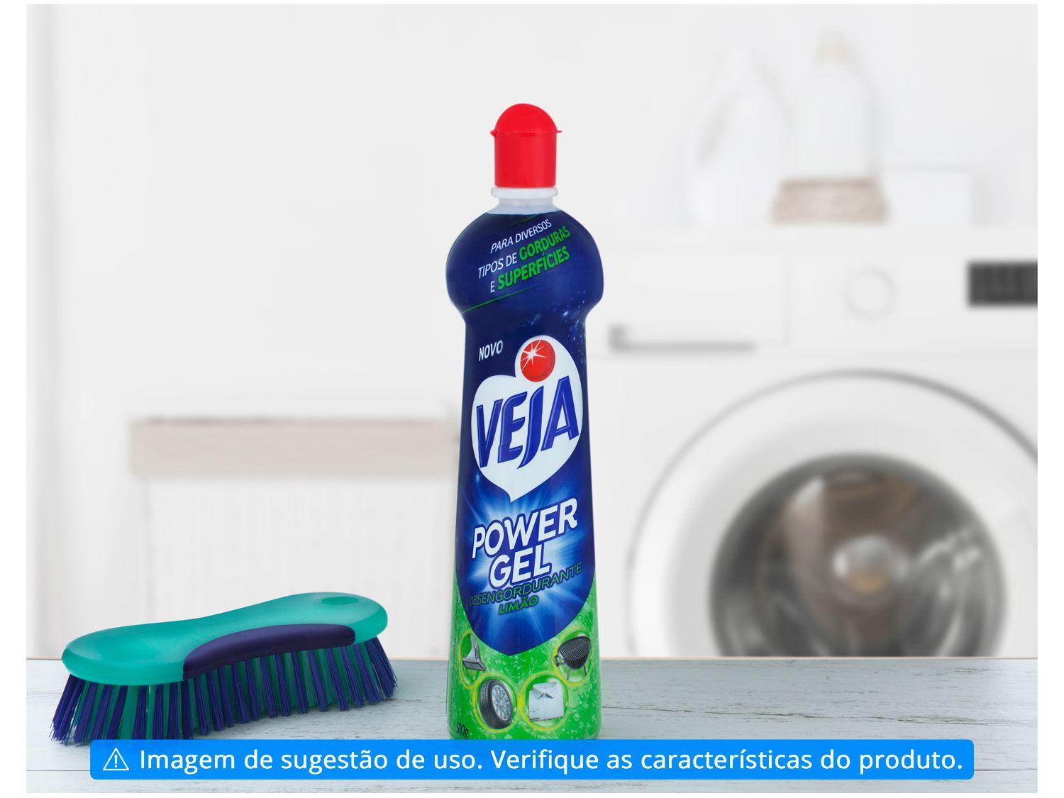 Desengordurante Veja Power Gel Limão