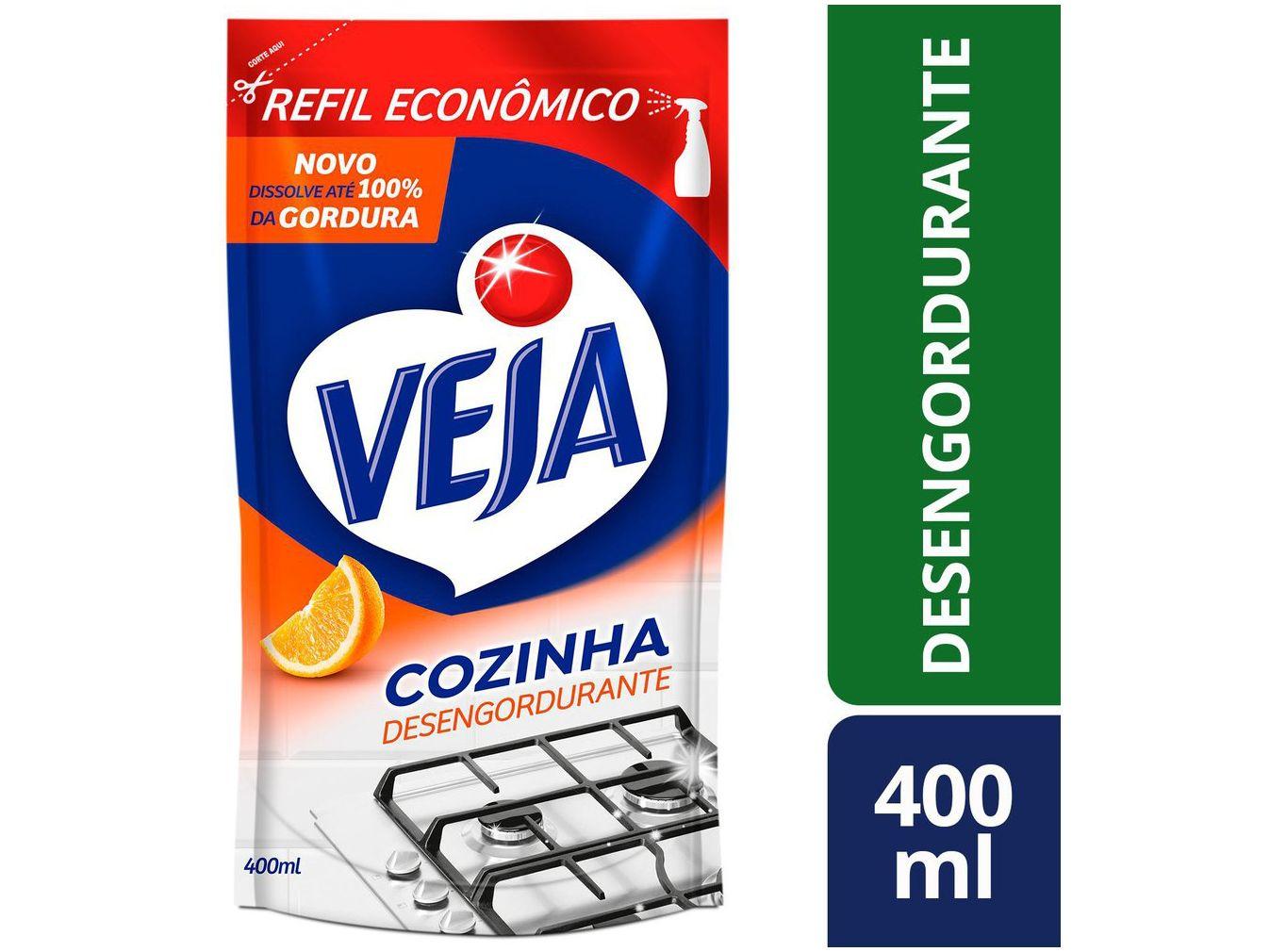 Desengordurante Veja Veja Cozinha Sachê Cremoso