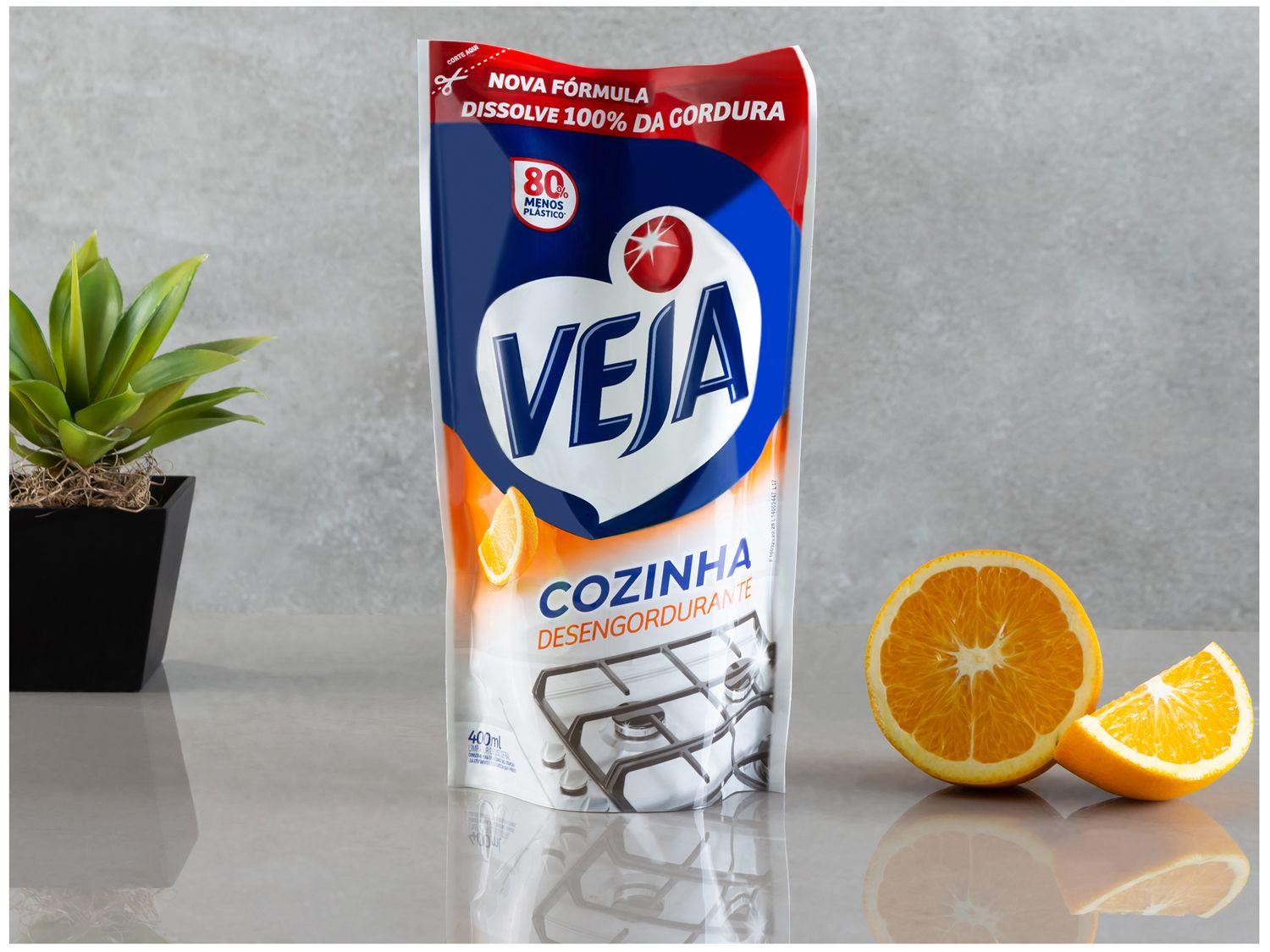 Desengordurante Veja Veja Cozinha Sachê Cremoso