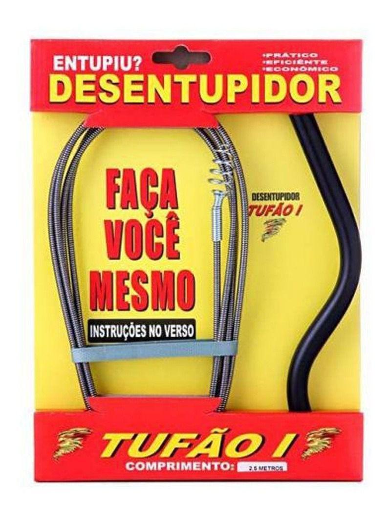 Imagem de Desentupidor Arame De Aço Tufão I 5mt - Tufão