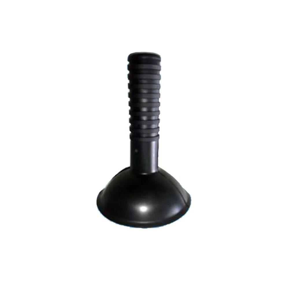 Desentupidor de Pia de Mão Pequeno Preto Em Borracha Kit 3 - Medem ...