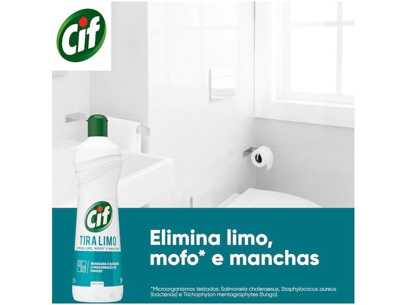 Desinfetante de Banheiro Especialista Líquido Cif Tira Limo Com Cloro 500ml