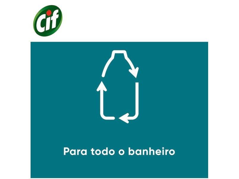 Desinfetante de Banheiro Especialista Líquido Cif Tira Limo Com Cloro 500ml