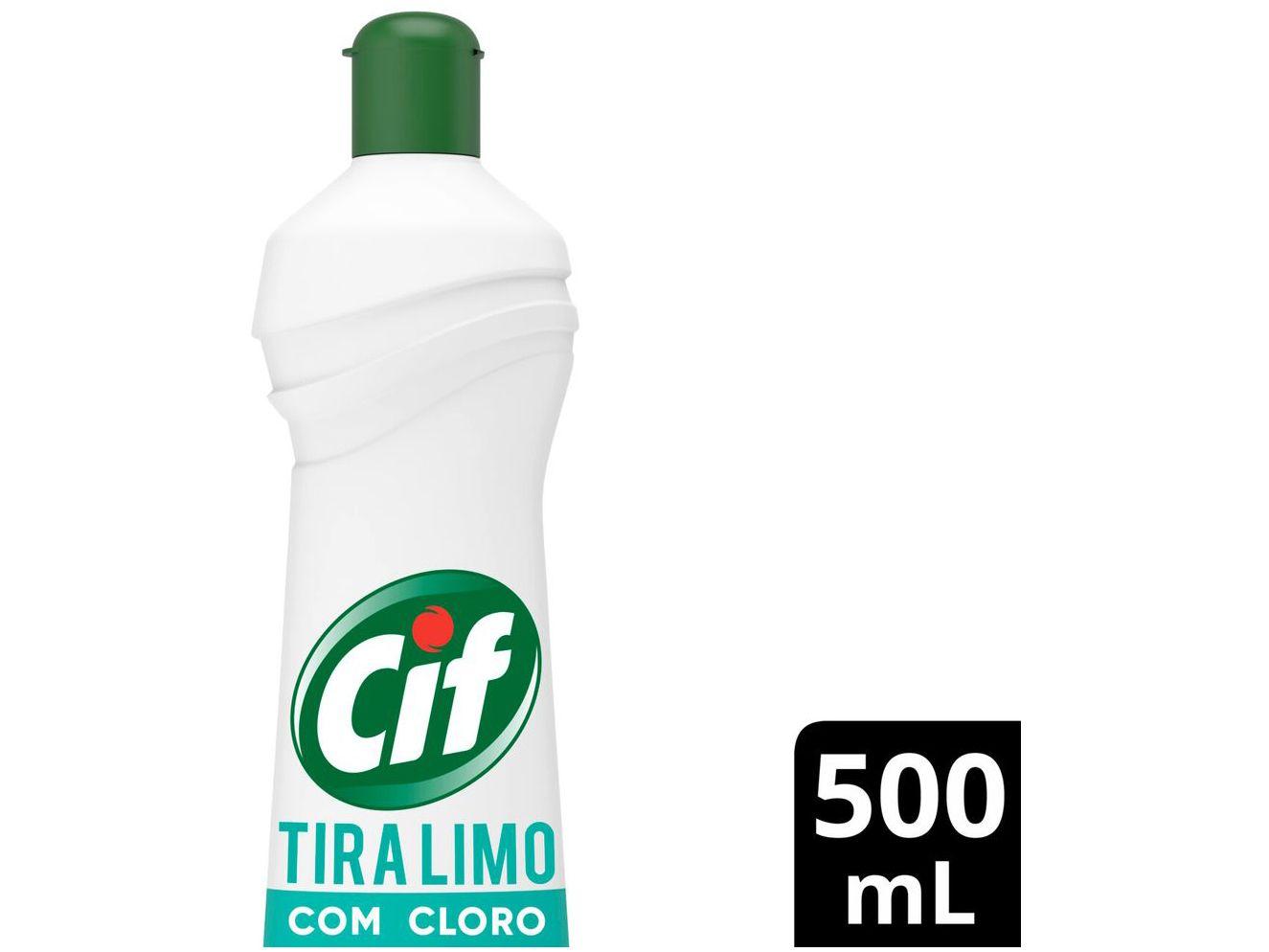 Desinfetante de Banheiro Especialista Líquido Cif Tira Limo Com Cloro 500ml