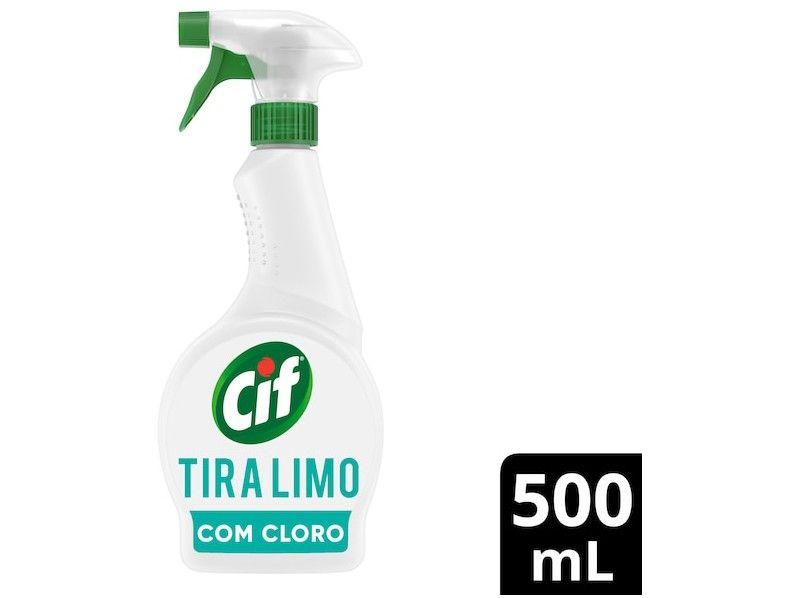 Desinfetante de Banheiro Especialista Spray Cif Tira Limo Com Cloro 500ml
