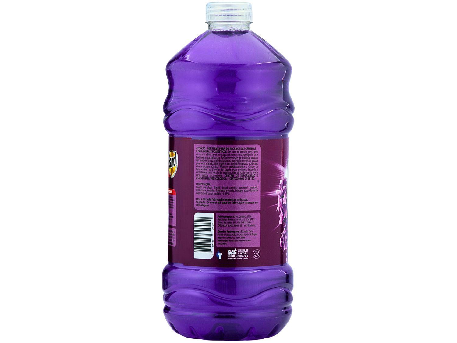 Desinfetante Líquido Sanol 2107 Concentrado Lavanda 2L