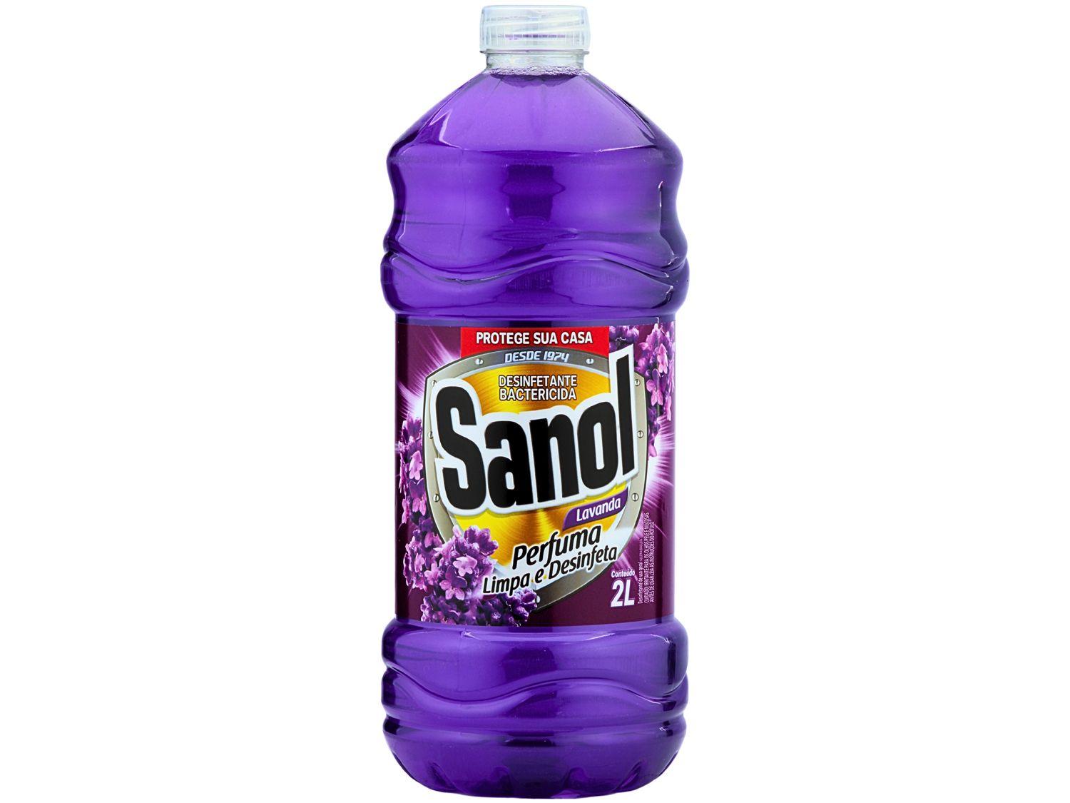 Desinfetante Líquido Sanol 2107 Concentrado Lavanda 2L