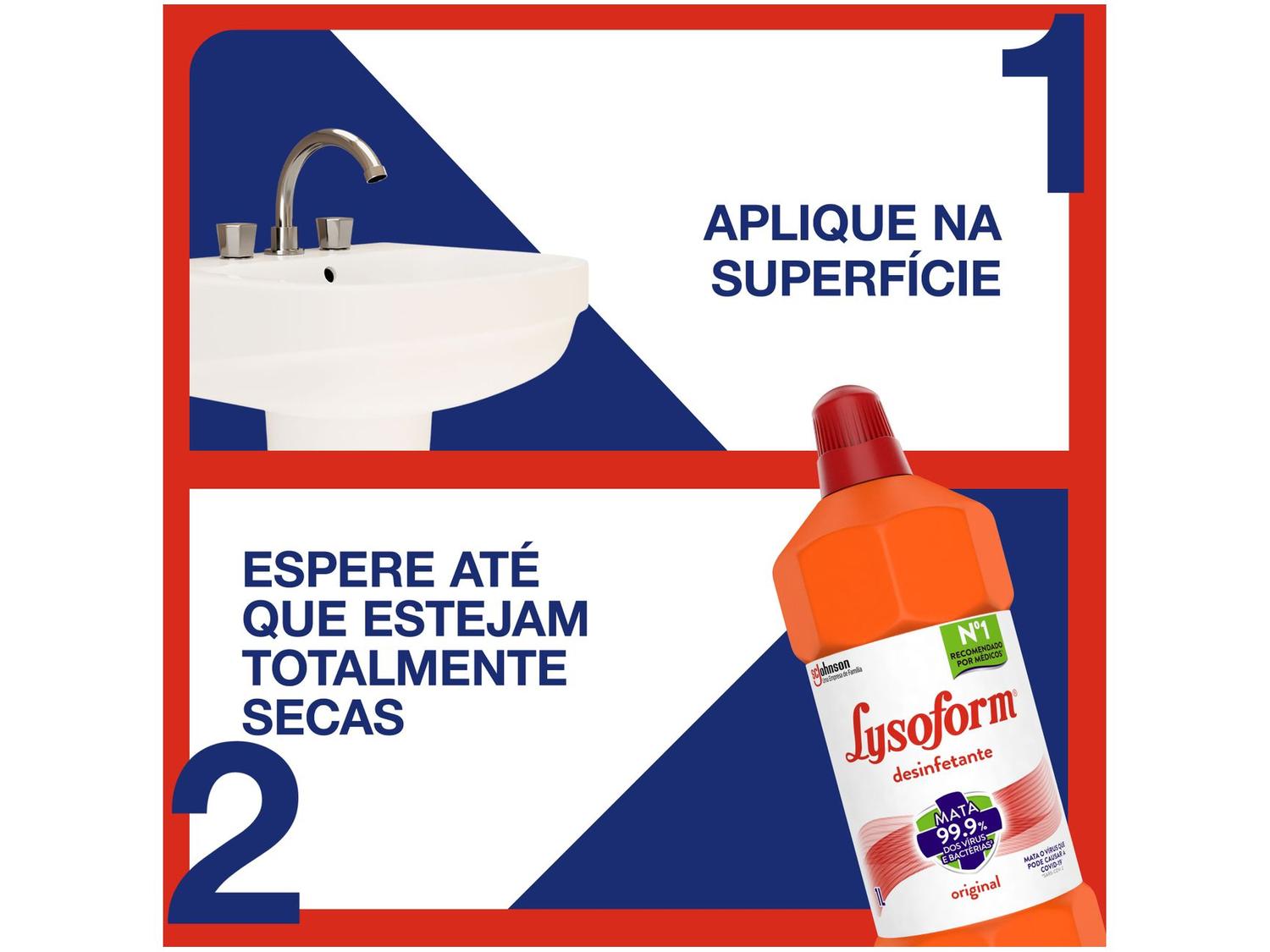 Desinfetante Lysoform Bruto Original