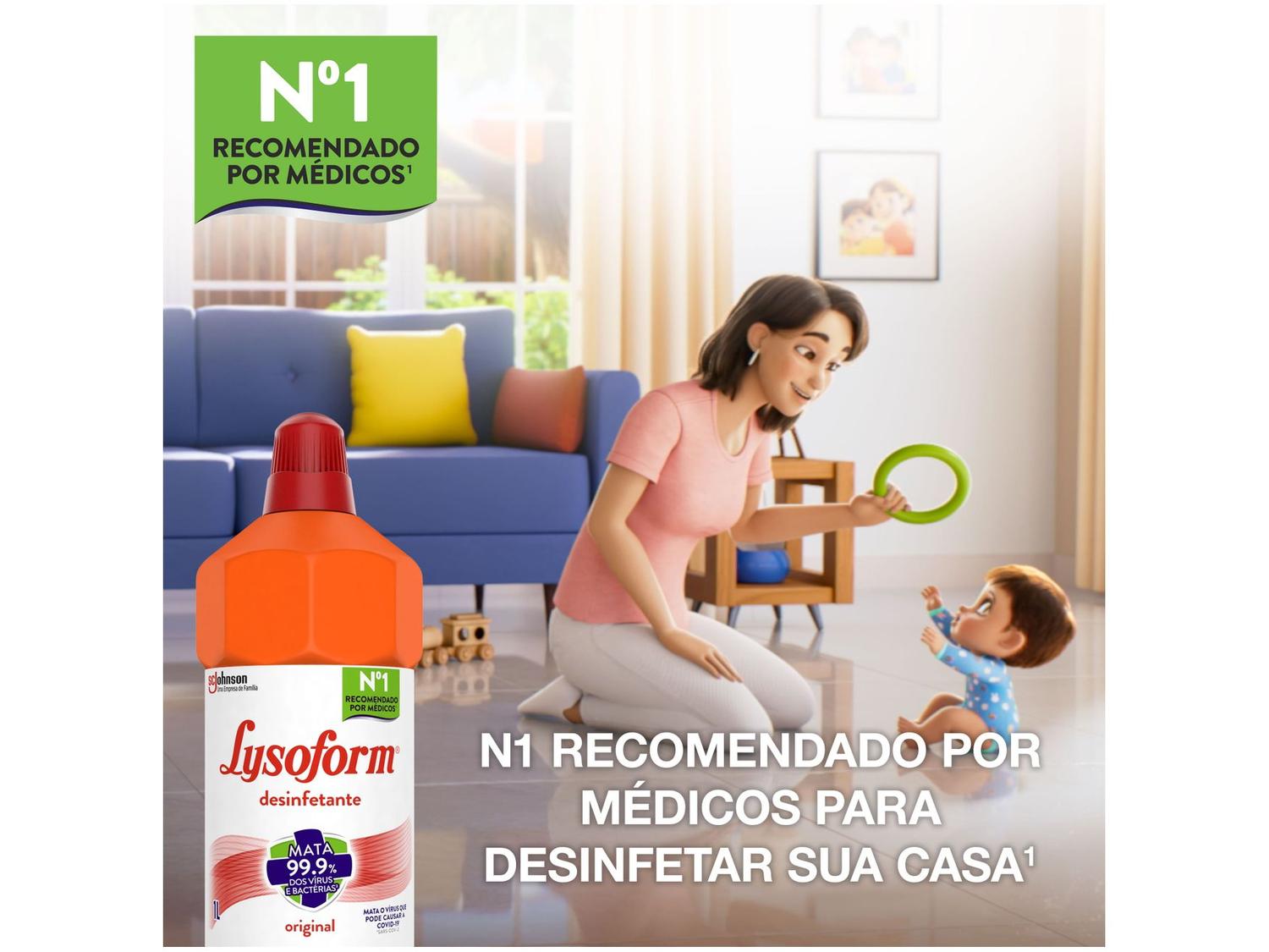 Desinfetante Lysoform Bruto Original