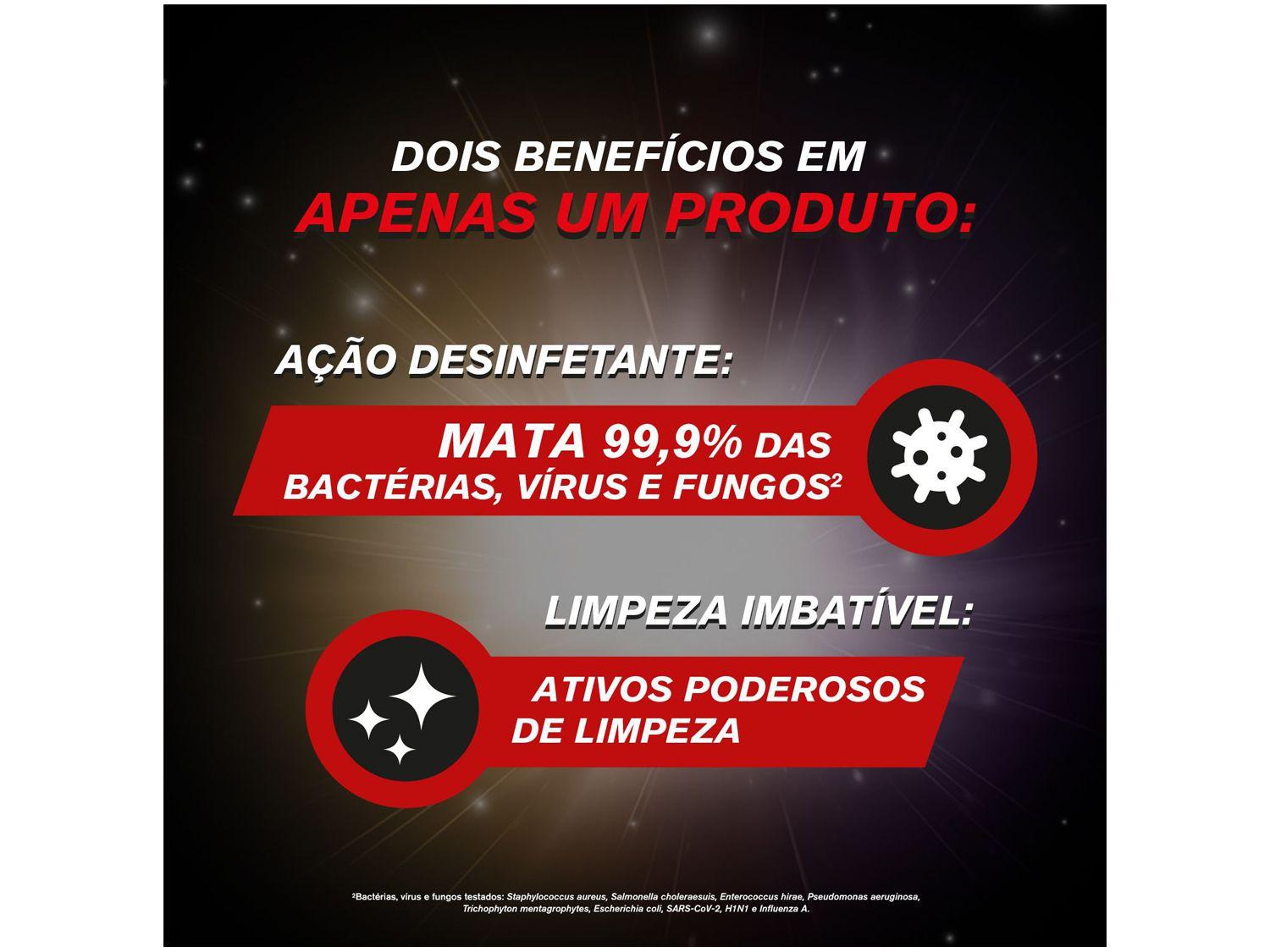 Desinfetante Multiuso Multisuperfícies Líquido
