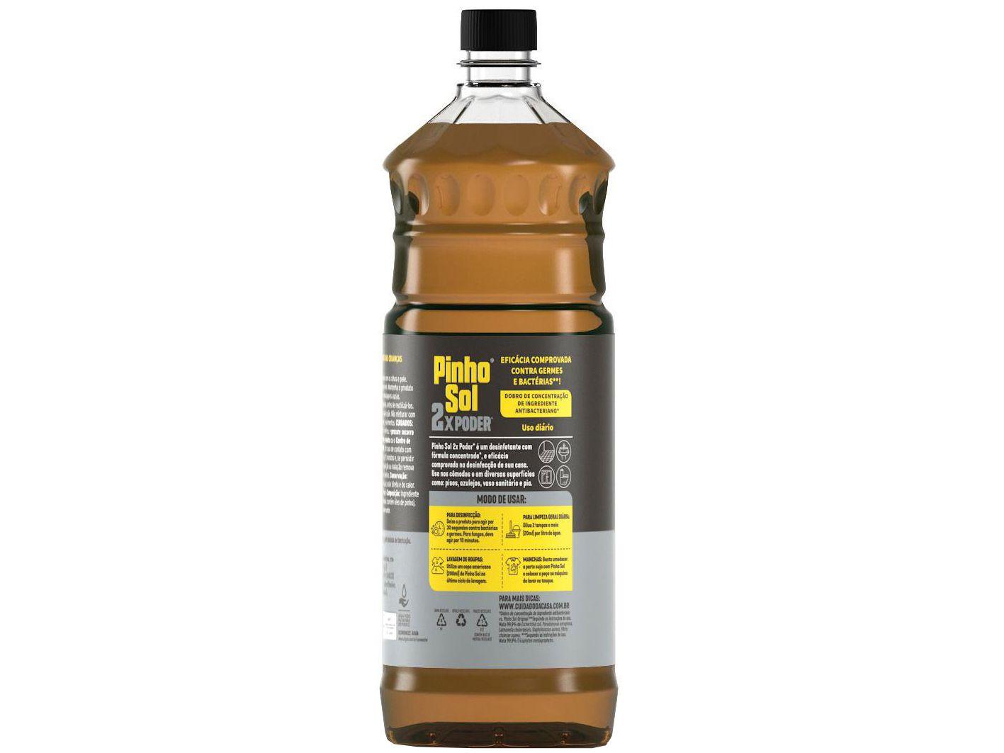 Desinfetante Pinho Sol 2X Poder 1,75L