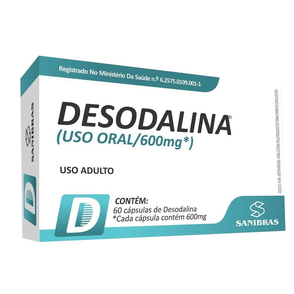 Imagem do Desodalina 600mg 60 cápsulas