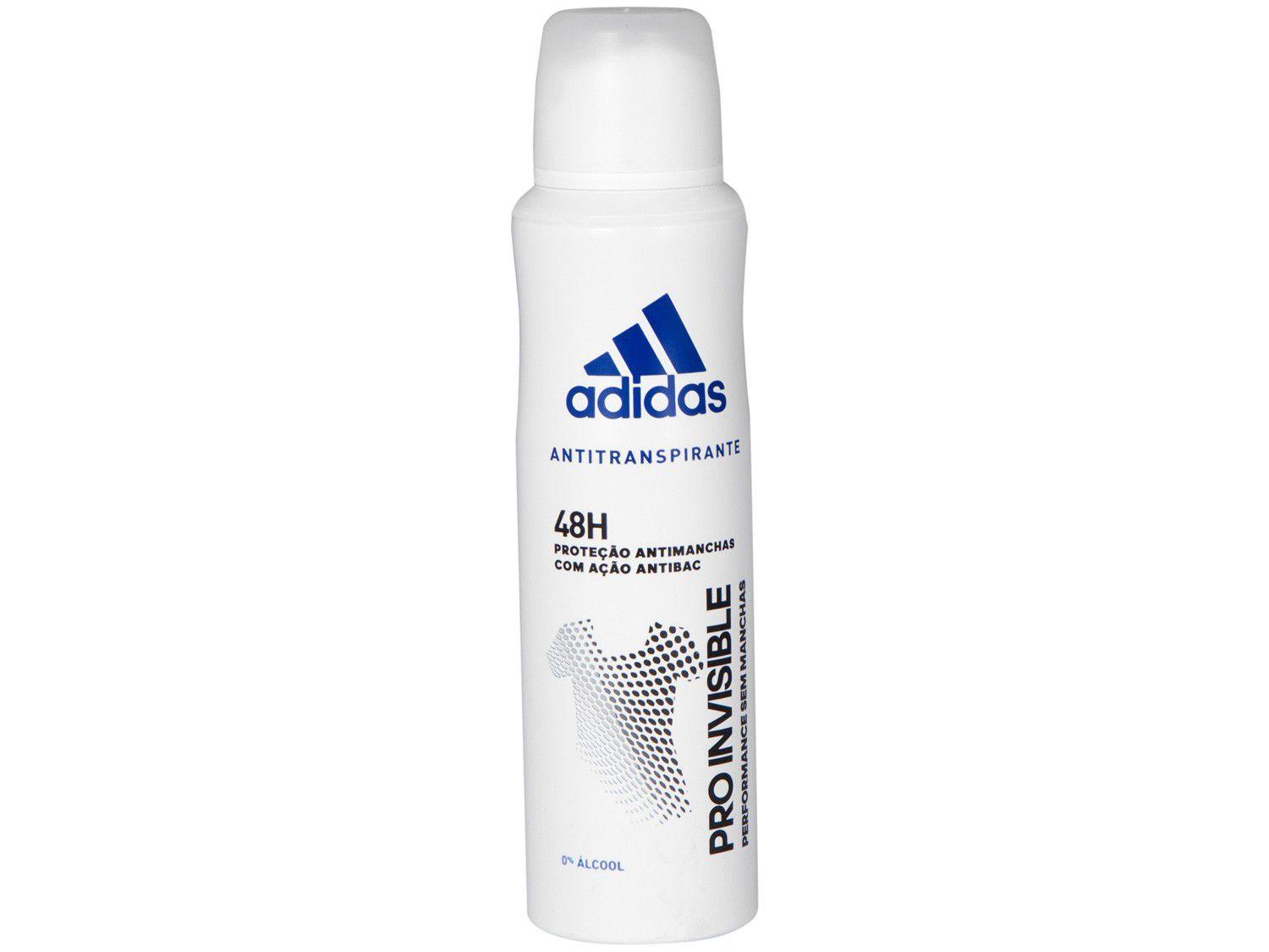 Desodorante Adidas Pro Invisible Aerosol Antitranspirante Feminino