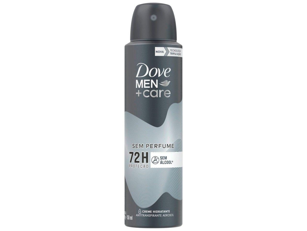 Desodorante Aerossol Antitranspirante Dove Men+Care Masculino 72 Horas Sem Perfume
