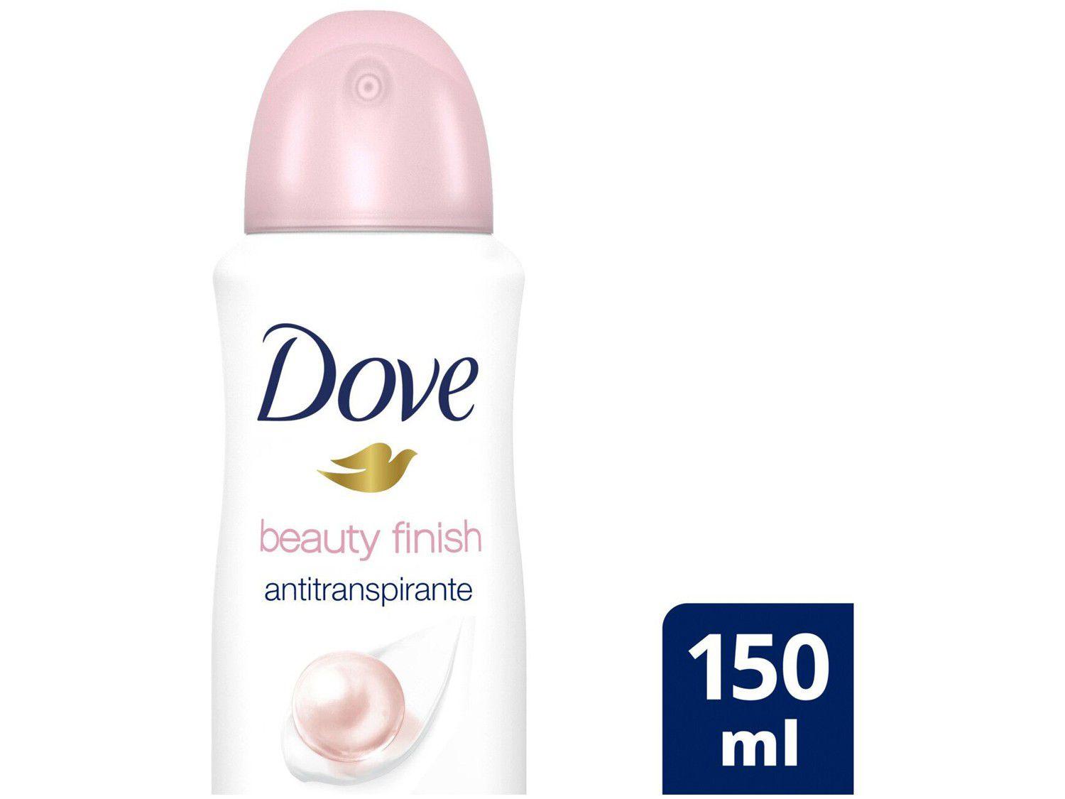 Desodorante Aerossol Antitranspirante Feminino Dove Beauty Finish 150ml