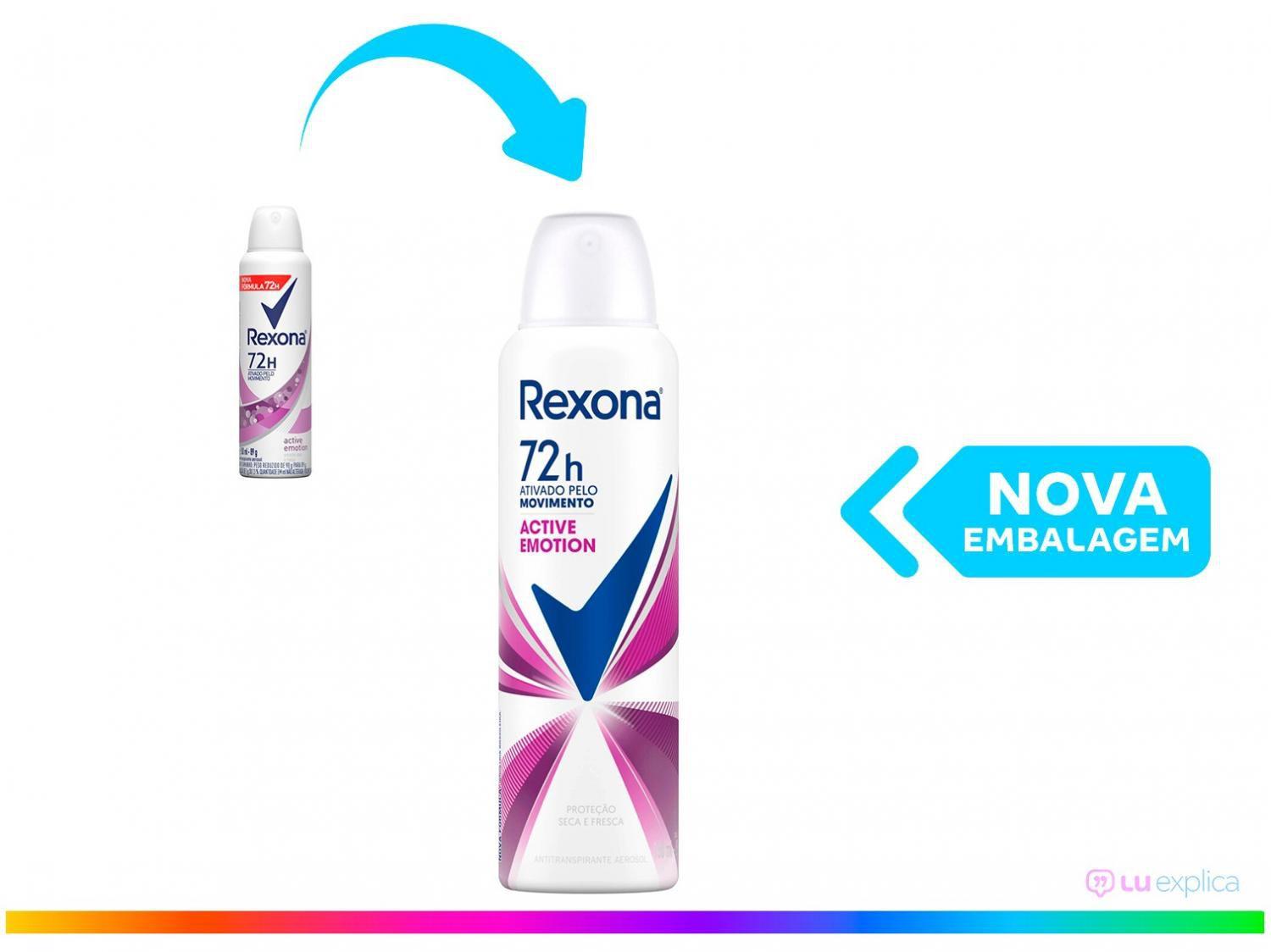 Desodorante Rexona Feminino Active Emotion 150ml